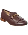 Ulla Johnson Leather Loafer In Brown
