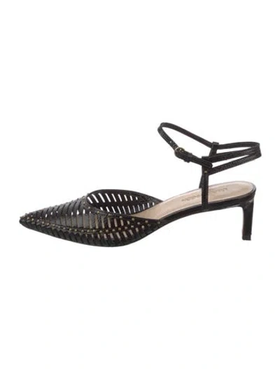 Pre-owned Ulla Johnson Leather Pumps In Black