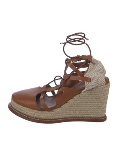 Pre-owned Ulla Johnson Leather Pumps In Brown