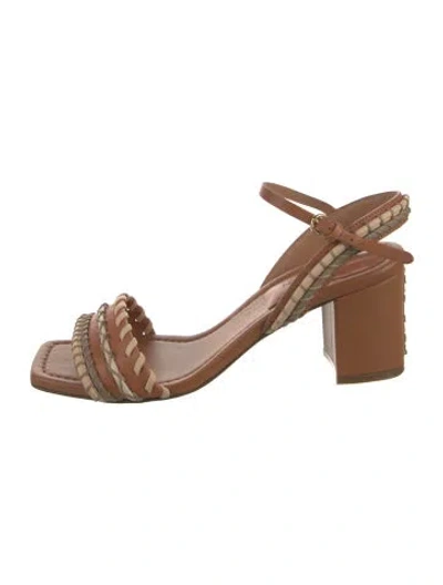 Pre-owned Ulla Johnson Leather Sandals In Brown