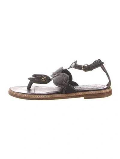 Pre-owned Ulla Johnson Leather Sandals In Multi