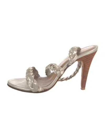 Pre-owned Ulla Johnson Leather Sandals In Multicolor