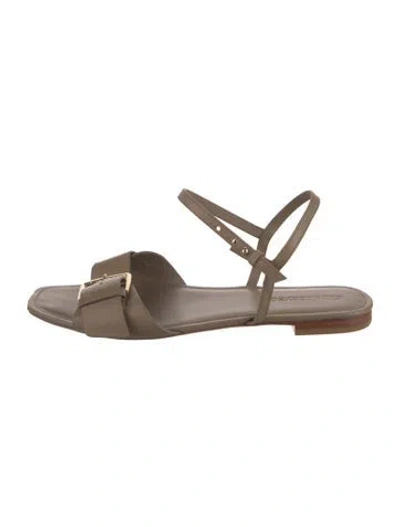Pre-owned Ulla Johnson Leather Sandals In Neutrals