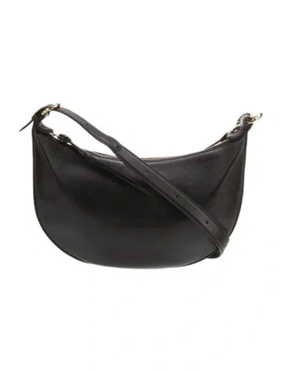 Pre-owned Ulla Johnson Leather Shoulder Bag In Black