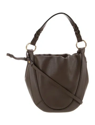 Pre-owned Ulla Johnson Leather Shoulder Bag In Brown