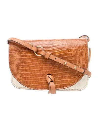 Pre-owned Ulla Johnson Leather Shoulder Bag In Brown