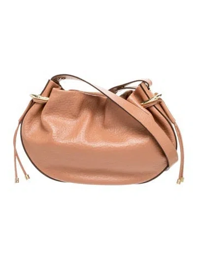 Pre-owned Ulla Johnson Leather Shoulder Bag In Brown