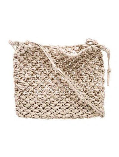 Pre-owned Ulla Johnson Leather Shoulder Bag In Neutral