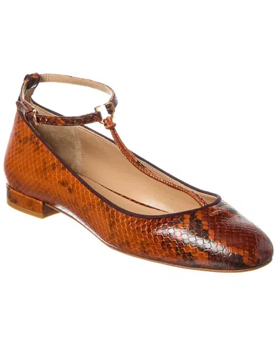 ULLA JOHNSON ULLA JOHNSON LEATHER SLINGBACK FLAT