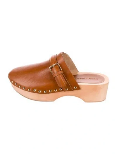 Pre-owned Ulla Johnson Leather Studded Accents In Brown