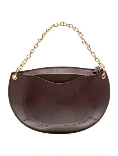 Pre-owned Ulla Johnson Leather Top Handle Bag In Brown