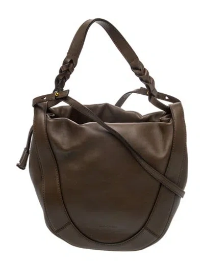 Pre-owned Ulla Johnson Leather Top Handle Bag In Brown