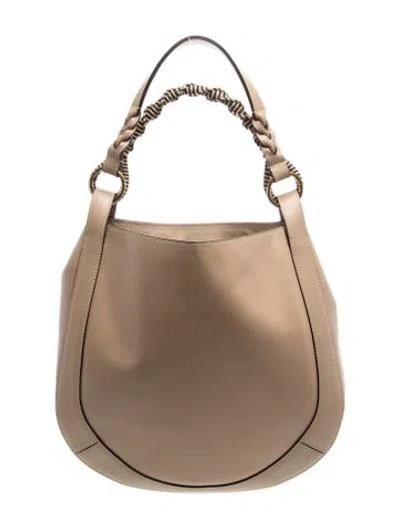 Pre-owned Ulla Johnson Leather Top Handle Bag In Brown