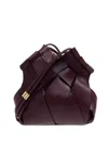 Ulla Johnson Leather Tote Bag In Red