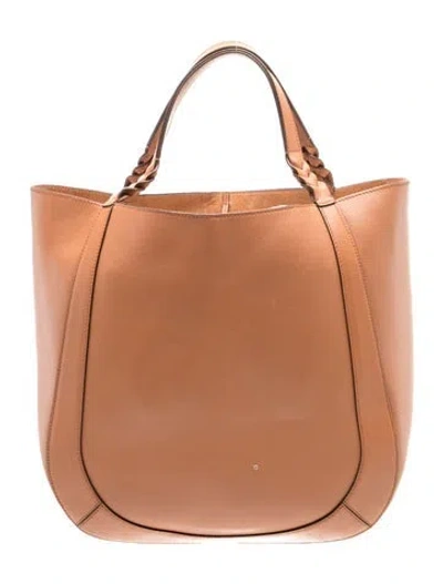 Pre-owned Ulla Johnson Leather Tote In Brown