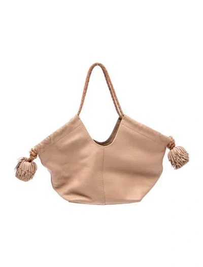 Pre-owned Ulla Johnson Leather Tote In Pink