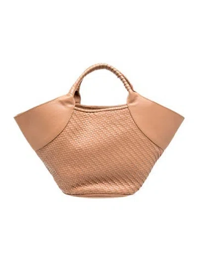 Pre-owned Ulla Johnson Leather Tote In Pink