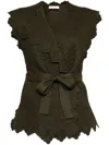 Ulla Johnson Leiro Vest In Neutrals