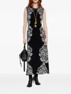 Ulla Johnson Liana Floral-pattern Sleeveless Maxi Dress In Black