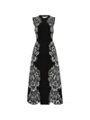 Ulla Johnson Liana Floral-pattern Sleeveless Maxi Dress In Black