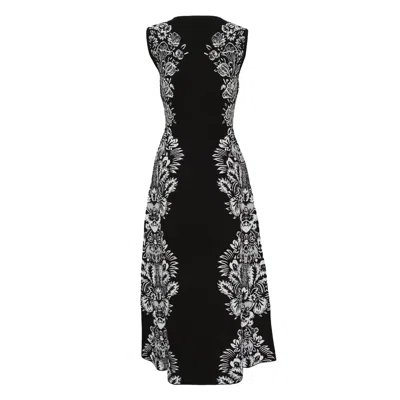 Ulla Johnson Liana Floral-pattern Sleeveless Maxi Dress In Animal Print