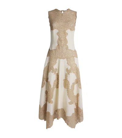 Ulla Johnson Linen Arlette Handkerchief Dress In Neutral