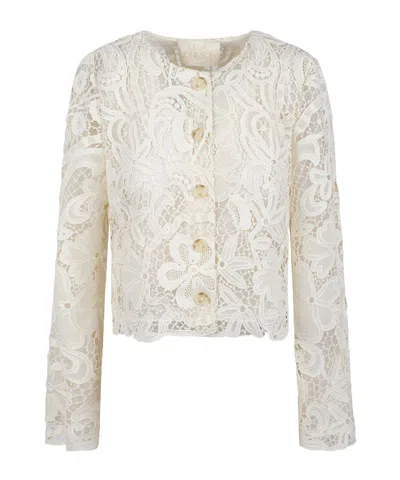 ULLA JOHNSON LINEN BUTTON UP JACKET