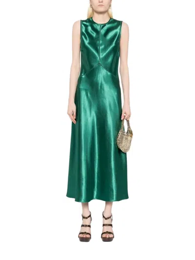 Ulla Johnson Lisbet Dress In Lotus In Green