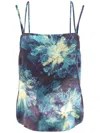Ulla Johnson Lise Camisole Top In 蓝色