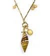 Ulla Johnson Livia Seashell Charm Necklace