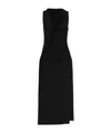 Ulla Johnson Livia Sleeveless Midi Dress In Black