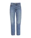 Ulla Johnson Logo Jeans In Blue