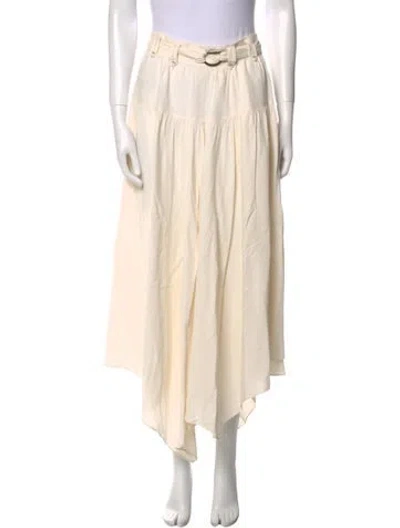 Pre-owned Ulla Johnson Long Skirt In Neutral
