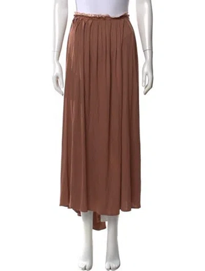 Pre-owned Ulla Johnson Long Skirt In Neutral