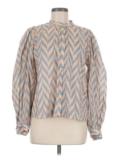 Ulla Johnson Long Sleeve Blouse In Multi