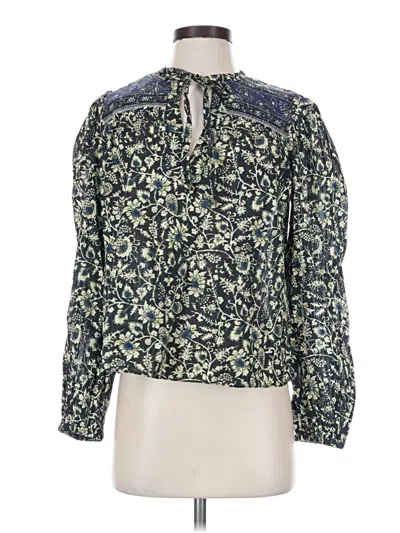 Ulla Johnson Long Sleeve Blouse In Blue