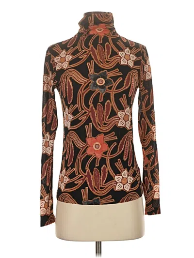 Pre-owned Ulla Johnson Long Sleeve Blouse In Brown