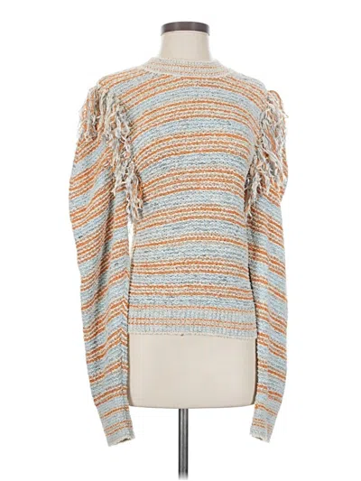 Pre-owned Ulla Johnson Long Sleeve Top Orange Tops