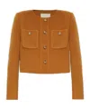 Ulla Johnson Eve Jacket In Brown