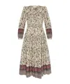 Ulla Johnson Mona Midi Dress In Nude