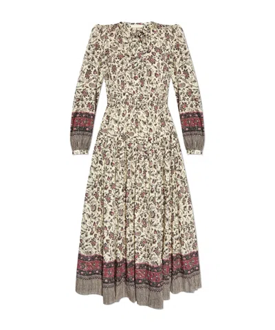 ULLA JOHNSON MONA MIDI DRESS