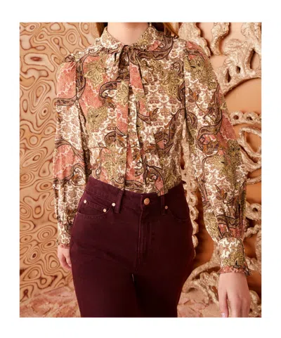 Ulla Johnson Long-sleeved Shirt In Brown