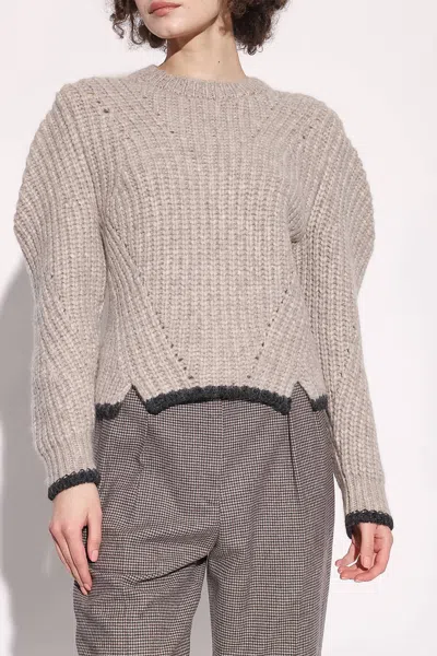 Ulla Johnson Lorena Sweater In Cobblestone In Gray