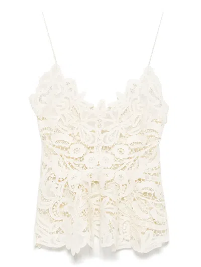 Ulla Johnson Lotta Top In Neutrals