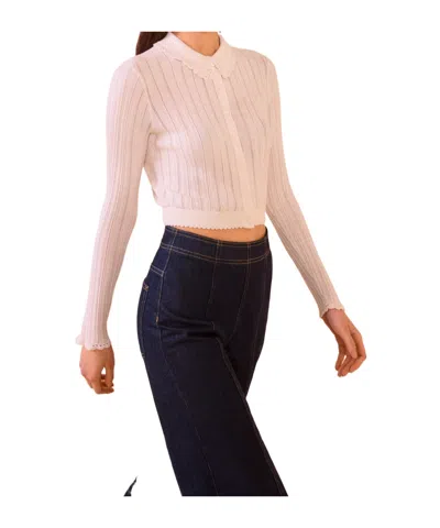 Ulla Johnson Lottie Cardigan In Neutral