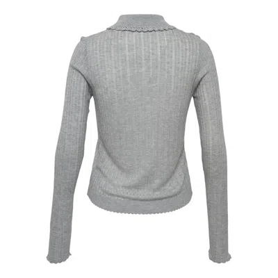 Ulla Johnson Lottie Knit Cardigan In Gray