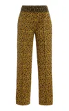 Ulla Johnson Louis High Waisted Pant In Animal