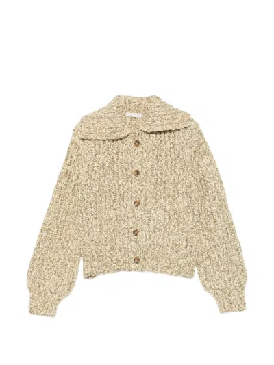 Ulla Johnson Louise Chunky-knit Cardigan In Neutral