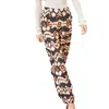 Ulla Johnson Abstract-print Straight Trousers In Black