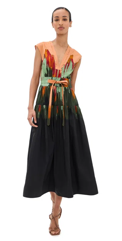 Ulla Johnson Lucine Dress Agate In Black